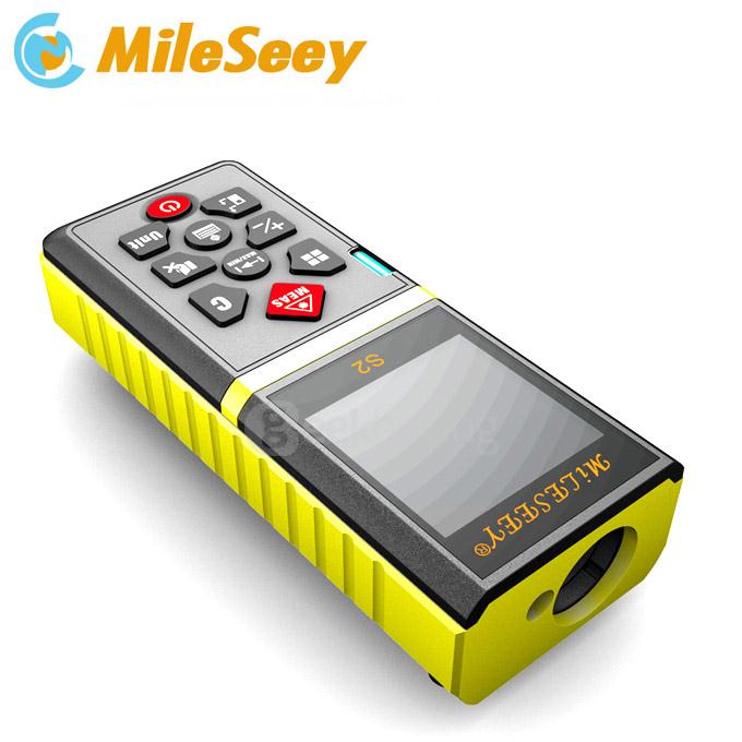 Mileseey S2 100m Handheld Rangefinder Laser Distance Meter Digital Laser Range Finder