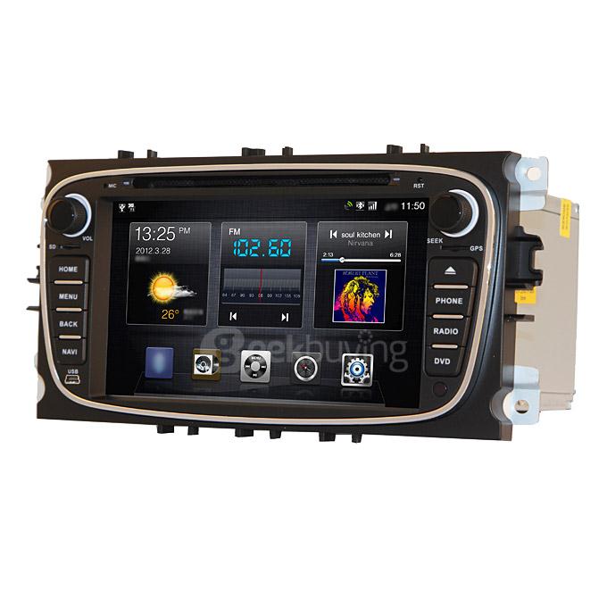 TH6080 7inch Android 4.4 1GB 16GB Car DVD Player for Ford Mondeo with Canbus GPS 3G WIFI Multi-Touch Capacitive TV - Australia Map
