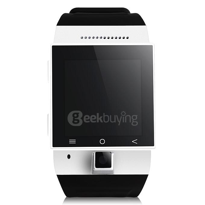 ZGPAX S55 1.54inch Android 4.4 Smartwatch Phone MTK6572 Dual Quad 1.2GHz Touch Screen Bluetooth 4.0 Camera - Silver