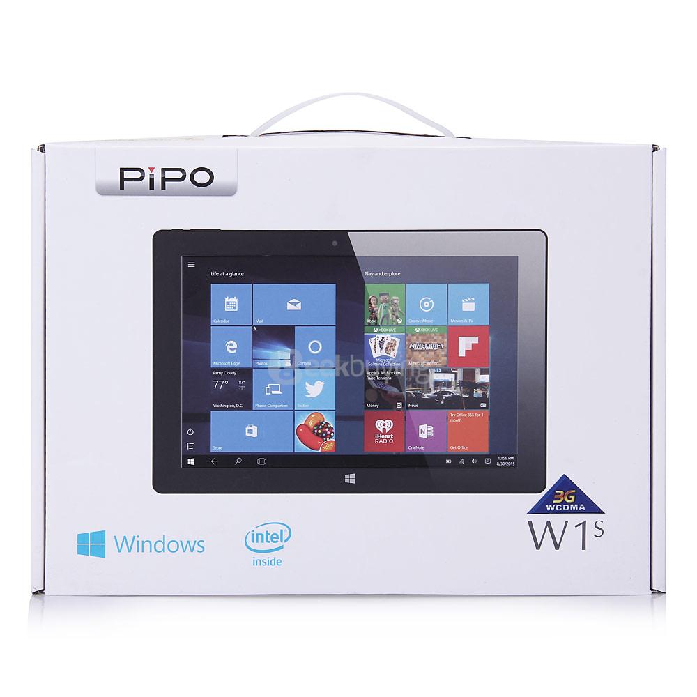 Pipo W1S 3G Ultrabook Tablet PC 10.1 inch Windows10 2GB/32GB Intel Cherry Trail Z8300 Quad Core 1.84GHz IPS 1920*1200 HDMI (With Keyboard) - White