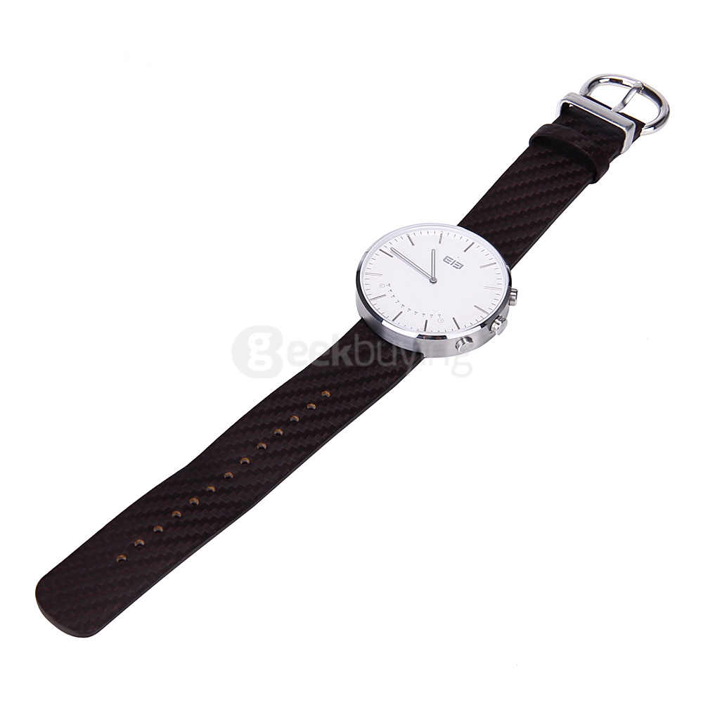 Elephone W2 Smart Watch Rhonda 762 Movement Sapphire Crystal Glass Bluetooth 4.0 IP53 Smartwatch Fitness Tracker - Silver