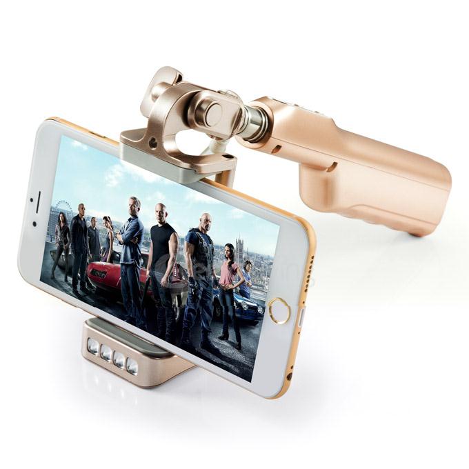 Mlais Travel Wire Control Selfie Stick Self Timer Monopod 3200mAh Power Bank