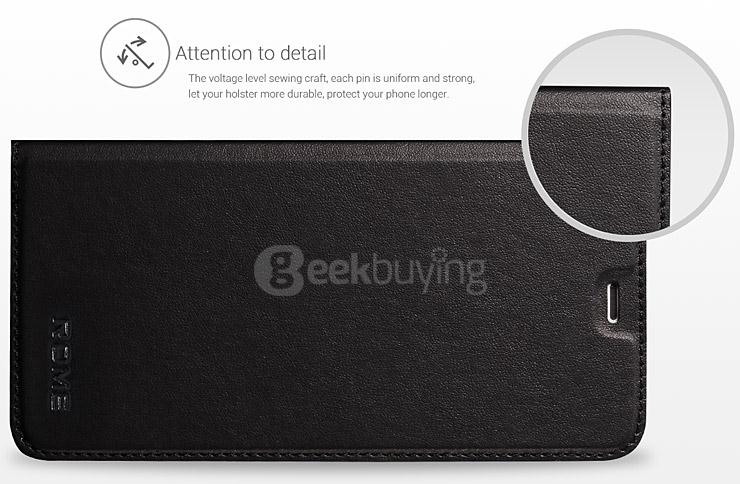 Original Flip Cover Protective Leather Case for UMI ROME UMI ROME X Smartphone - Black