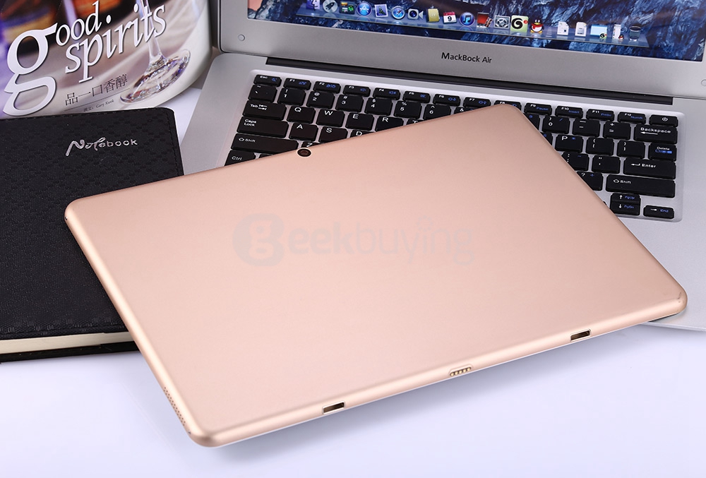 CHUWI Hi12 2 in 1 Tablet PC 12 inch Windows10 4GB/64GB Intel Cherry Trail Z8300 Quad Core 1.84GHz 2160*1440 IPS Screen 11000mAh Battery - Gold