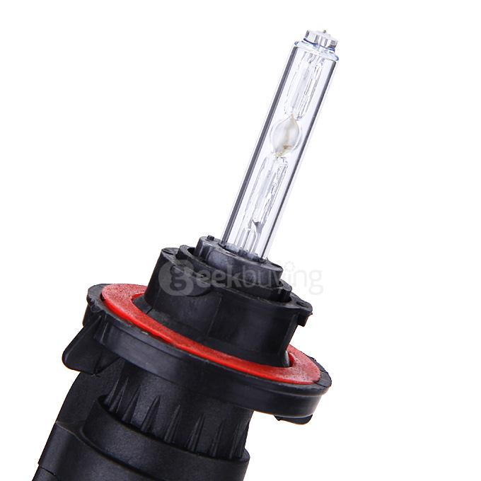 Makibes 5000K H13-3 55W 12V Xenon HID Kit Car Headlight Xenon Bulb Slim Ballast - Black + Silver