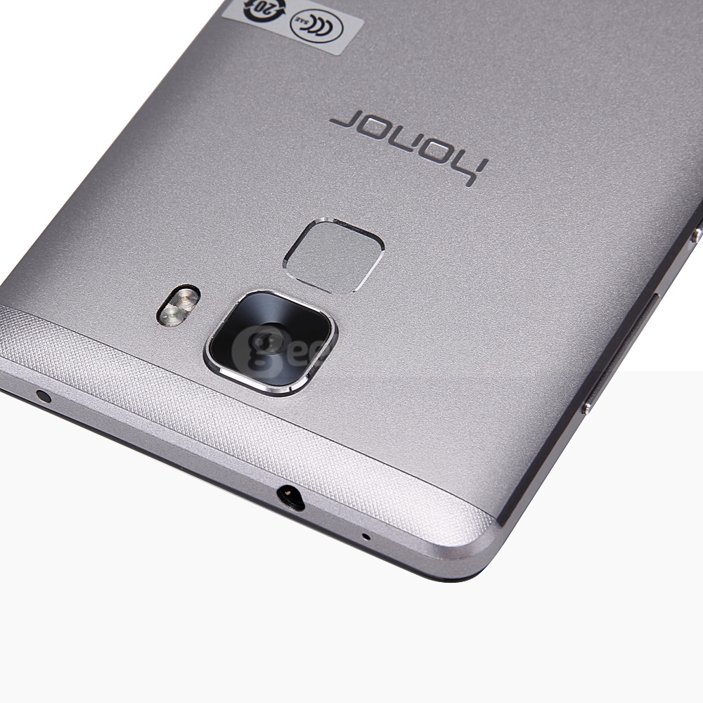 HUAWEI Honor 7 5.2inch FHD EMUI 3.1 3GB 16GB 4G LTE Smartphone Hisilicon Kirin 935 Octa Core 20.0 MP OTG Touch ID- Gray