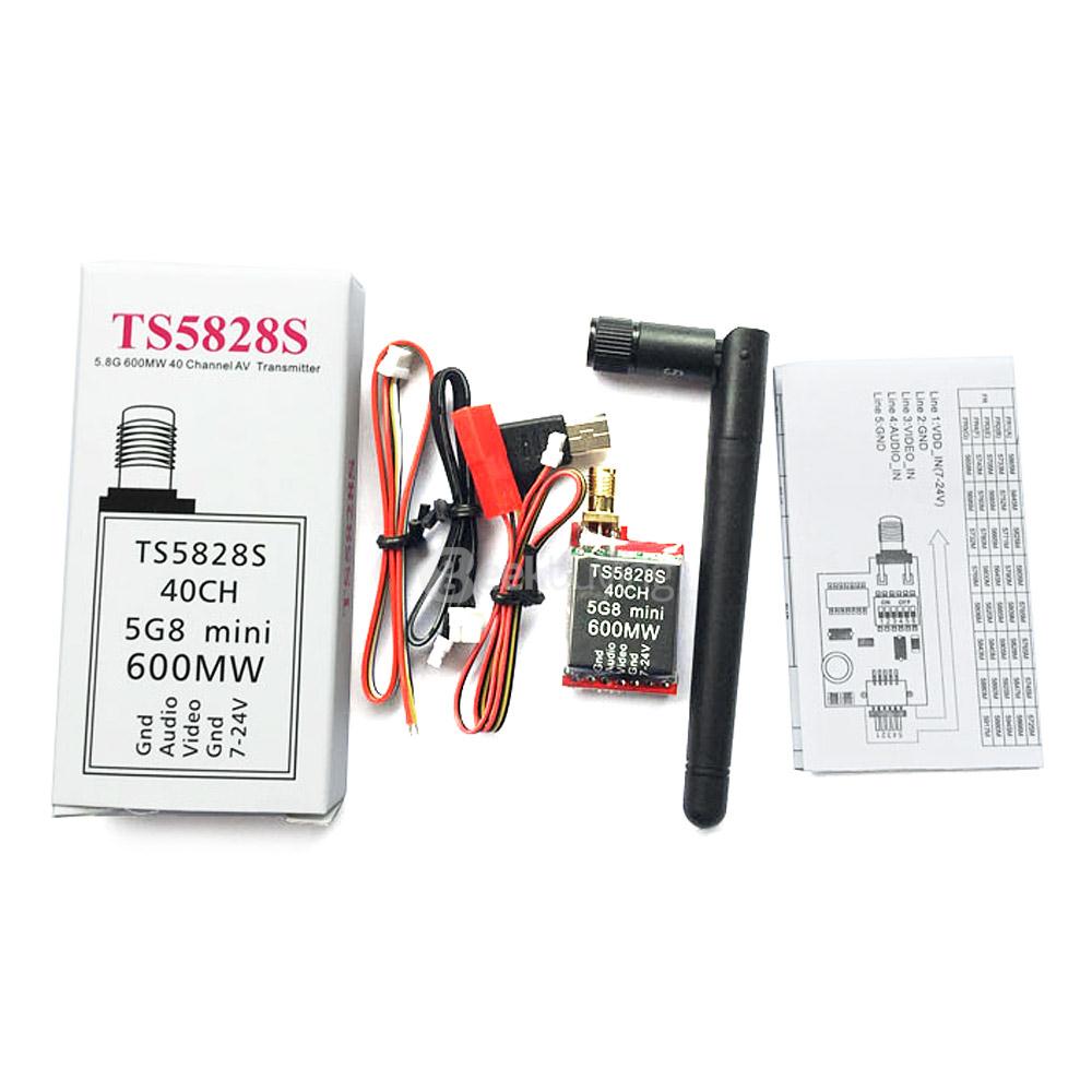 Skyzone Upgrade TS5828S 40CH 5.8G 600MW RP-SMA Female FPV Transmitter
