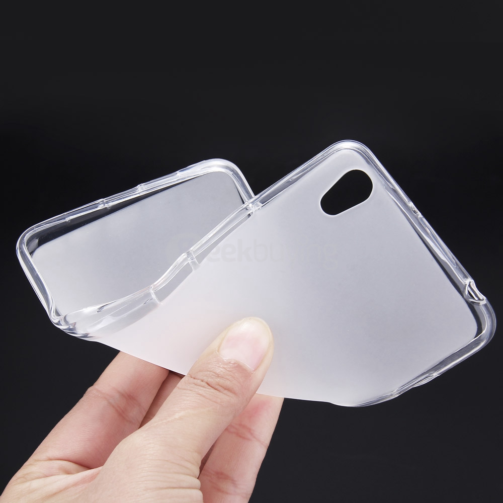 Pudding Series Protective Back Case Soft Silicone Cover for ONEPLUS X - White