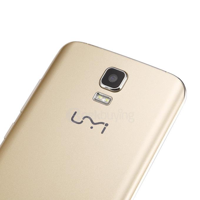UMI ROME X 5.5inch 2.5D HD Screen MT6580 Quad Core Smartphone Android 5.1 1GB RAM 8GB ROM 13.0MP+2.0MP - Gold