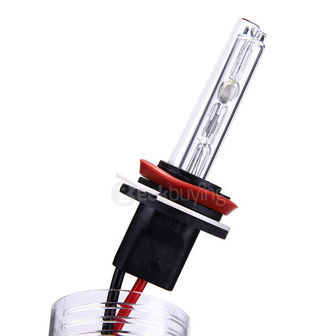 Makibes 12000K H8/H9/H11 55W 12V F250 Xenon HID Kit Car Headlight Xenon Bulb Slim Ballast - Black + Silver