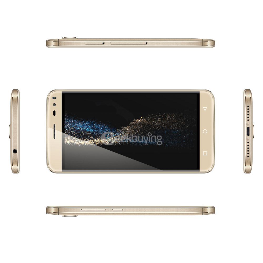 BLUBOO Xfire 2 5.0inch 2.5D IPS HD Screen 3G Smartphone Android 5.1 1GB 8GB MTK6580 1.2GHz Quad Core 8.0MP Touch ID - Gold