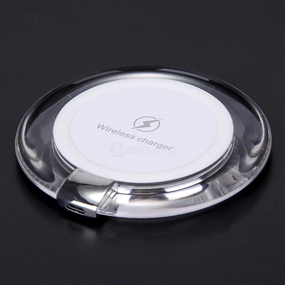 NW130 Qi Wireless Charger Station Qi Wireless Transmitter Mobile Power Bank - White