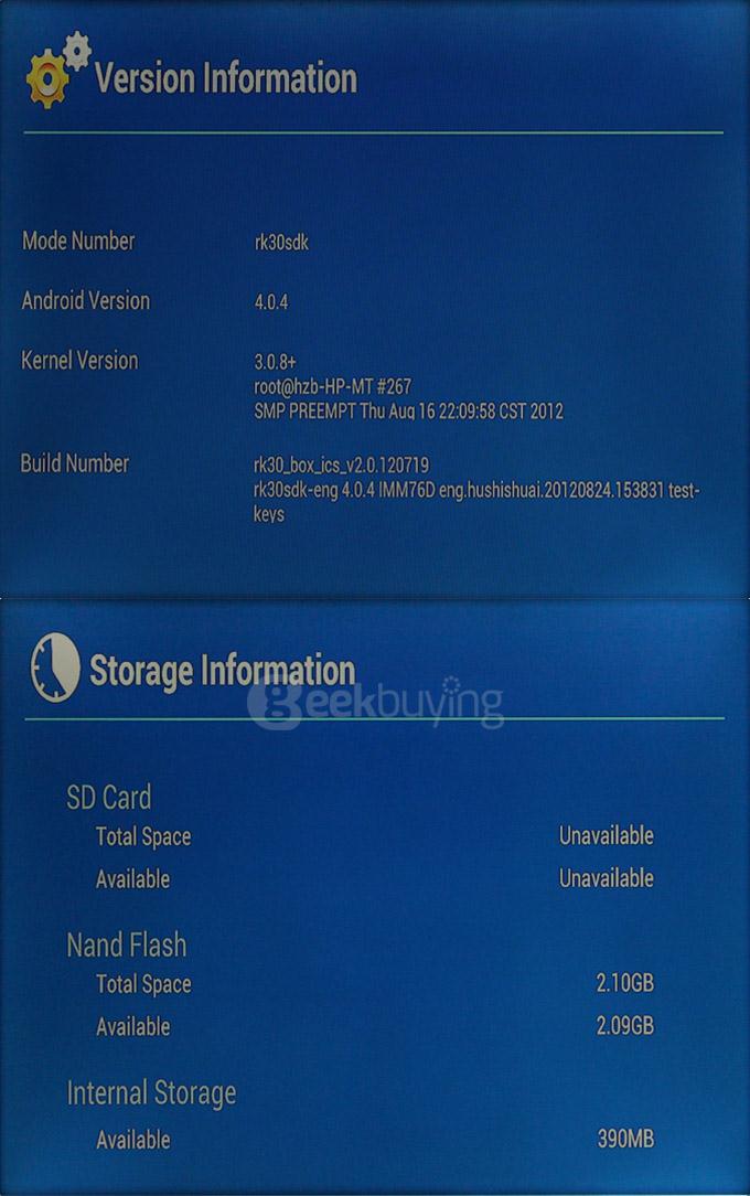 UG802 Mini PC Android 4.1 TV Box IPTV 1.2GHz Cortex-A9 Quad Core GPU 1GB RAM 4G ROM w/Wifi/External 3G/XBMC/External Camera Blue