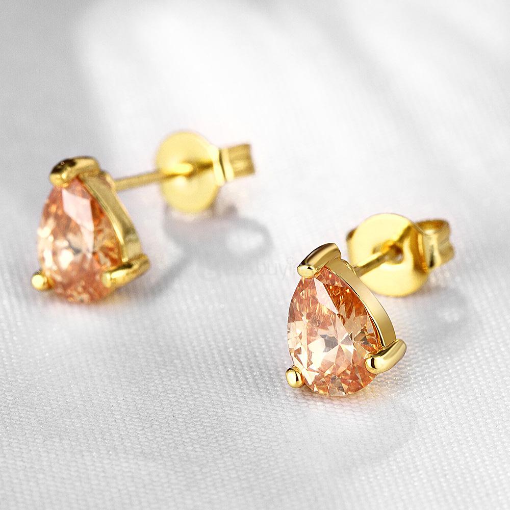 AKE005 Gold Fashionalbe Hot Sale Droplet Earrings
