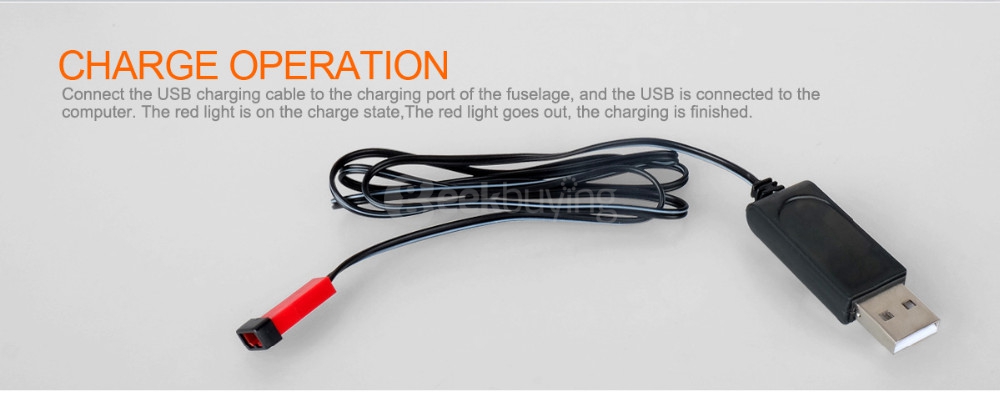 JXD 509V 0.3MP Camera Altitude Hold Mode 2.4G 4CH 6Axis Headless Mode RC Quadcopter RTF