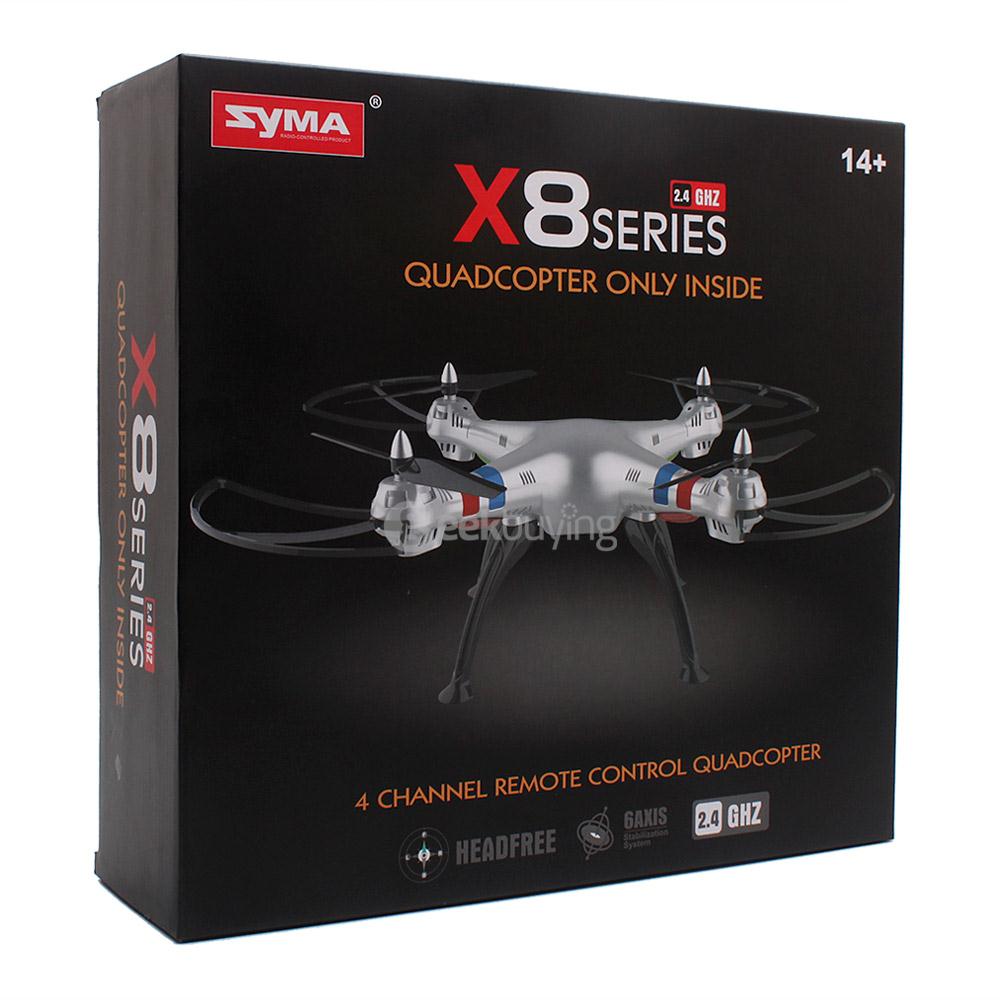 Syma X8G/X8W Headless Mode 3D Flip 2.4G 4CH 6 Axis Gryo RC Quadcopter with Camera Stand Without Transmitter - BNF