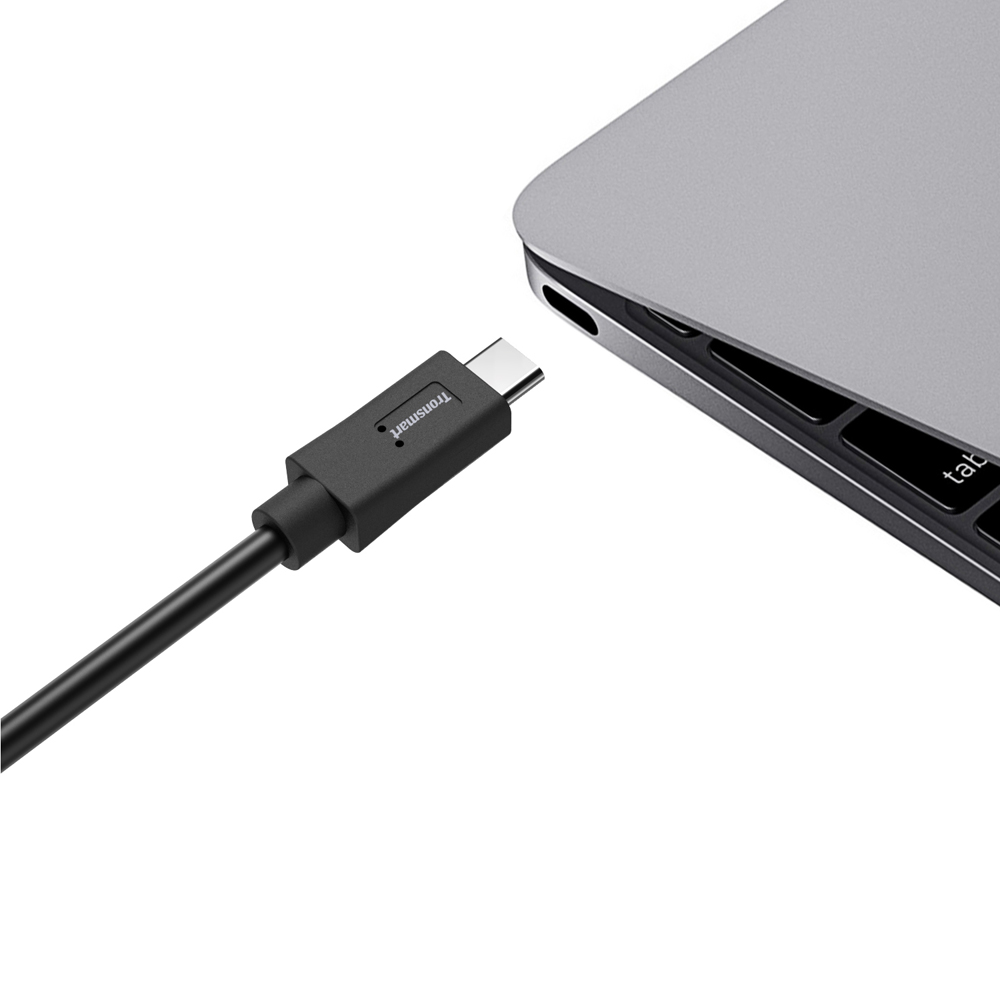 Tronsmart 3.3ft 1M USB2.0 Type C Male to Type C Male Sync&Charging Cable for Type-C Supported Devices