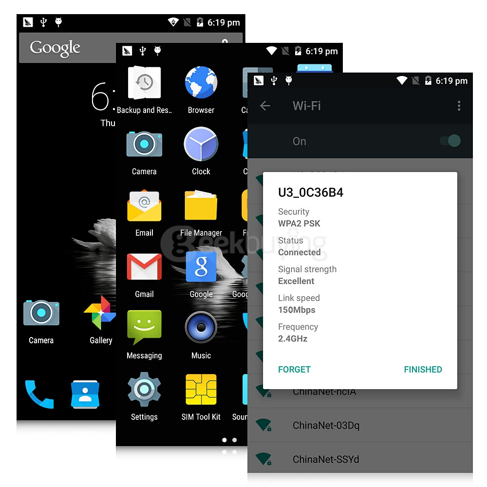 Ulefone Power 5.5inch FHD 4G LTE Android 5.1 3GB 16GB Smartphone 64bit MTK6753 Octa Core 13.0MP 6050mAh Touch ID with Silica Gel Case - White