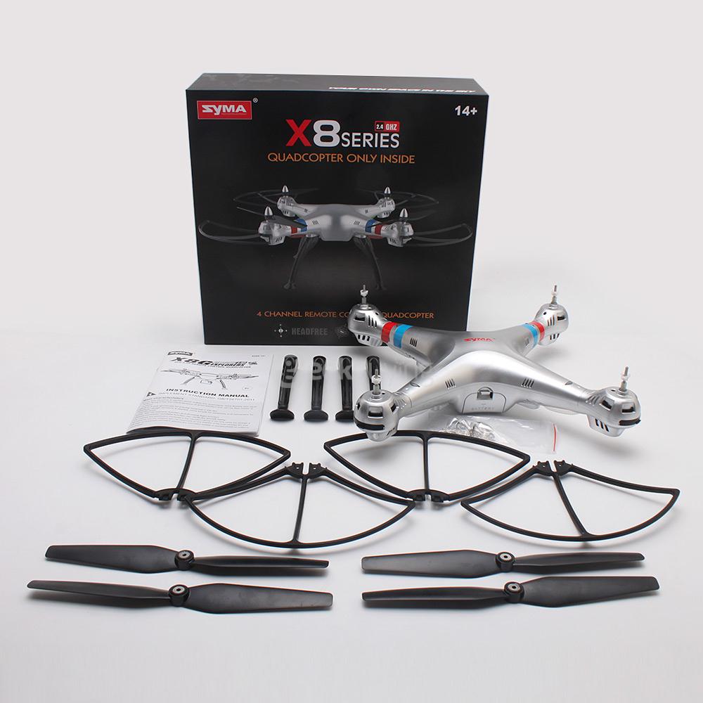 Syma X8G/X8W Headless Mode 3D Flip 2.4G 4CH 6 Axis Gryo RC Quadcopter with Camera Stand Without Transmitter - BNF