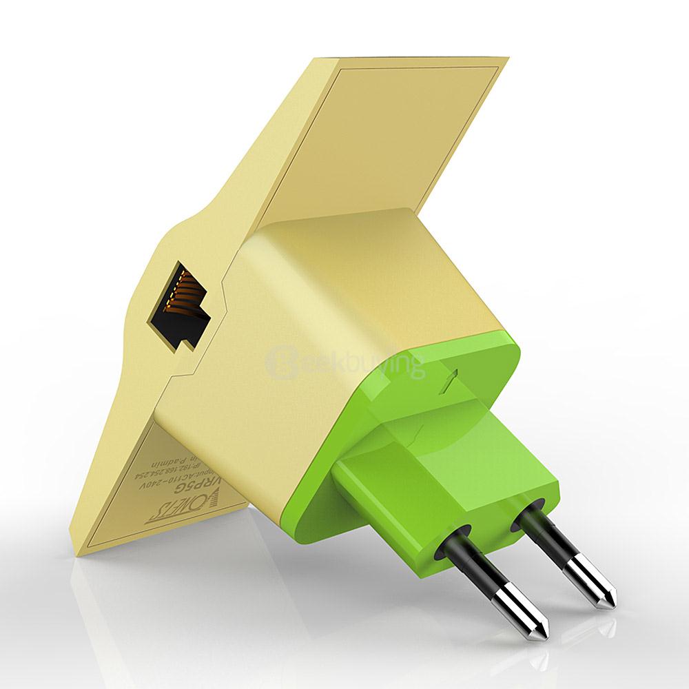 Vonets VRP5G WiFi Signal Amplifier 750Mbps 2.4GHz/5GHz Dual Band 802.11AC Repeater - EU PLUG