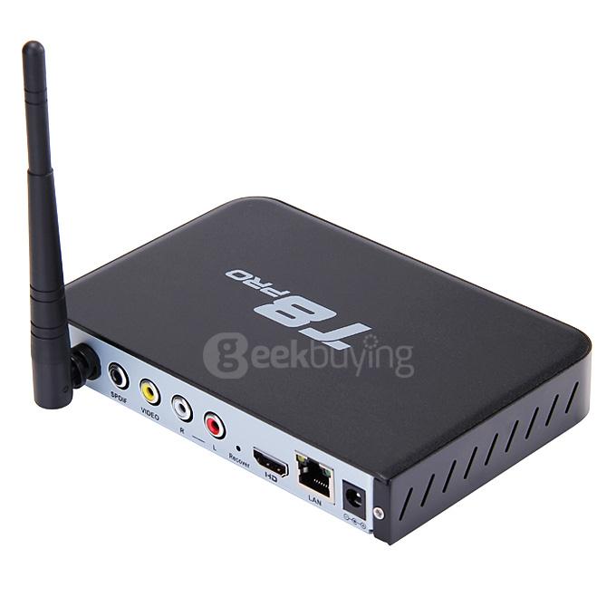 T8 PRO KODI 4K UHD TV BOX Amlogic S812 2G/8G 2.4G/5G Dual Band WIFI LAN Bluetooth4.0 LED