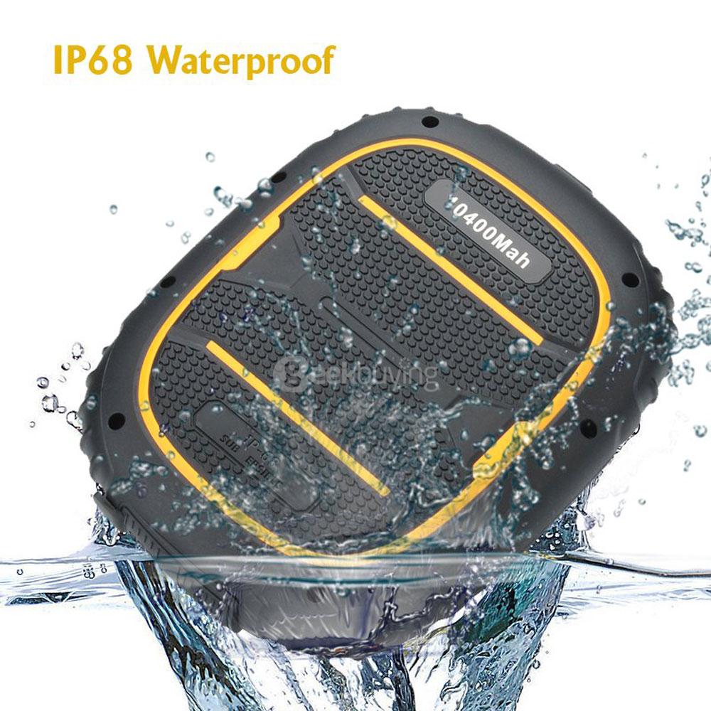 Ken Xin Da 10400mAh IP68 Rugged Power Bank with LED Power Indicator