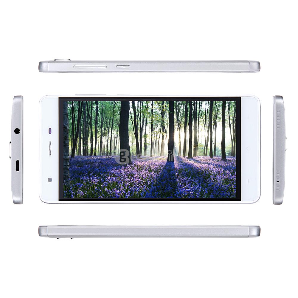 AMIGOO H9 5.0inch IPS Screen Android 5.1 1GB RAM 8GB ROM Smartphone MTK6580 1.3GHz Quad Core 5.0MP+2.0MP Cameras - Silver