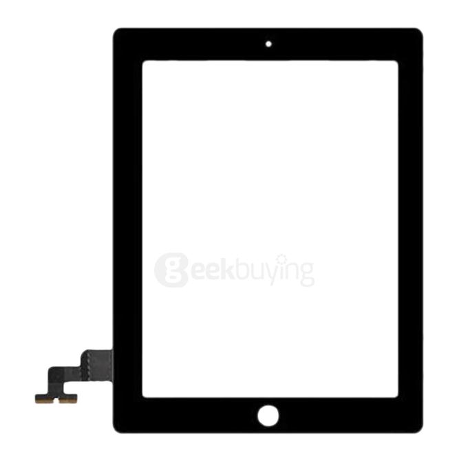 Brand Black Edge Touch Screen Glass Digitizer Replacement For Apple iPad 2