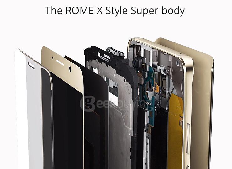 UMI ROME X 5.5inch 2.5D HD Screen MT6580 Quad Core Smartphone Android 5.1 1GB RAM 8GB ROM 13.0MP+2.0MP - Gold