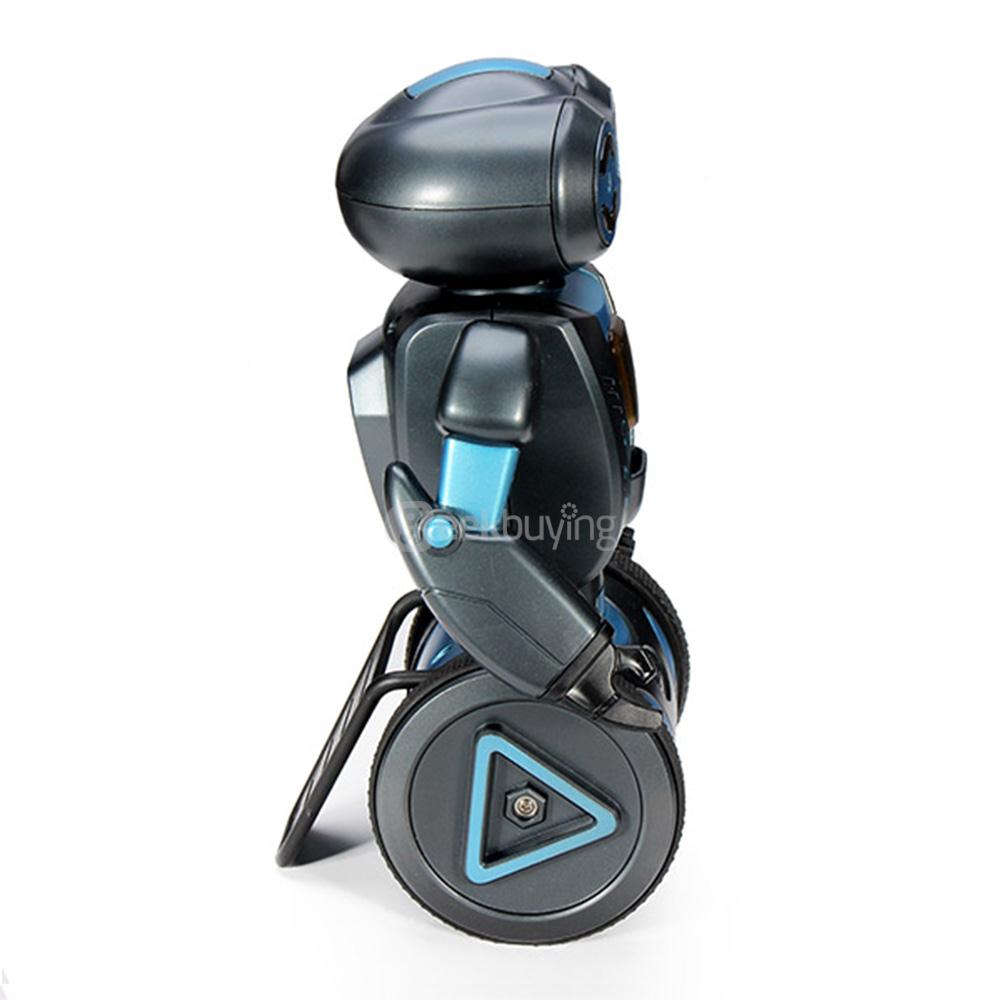 HG HG-702 2.4G Auto Balance RC Stunt Robot Toy Creative Gift - Black+Blue
