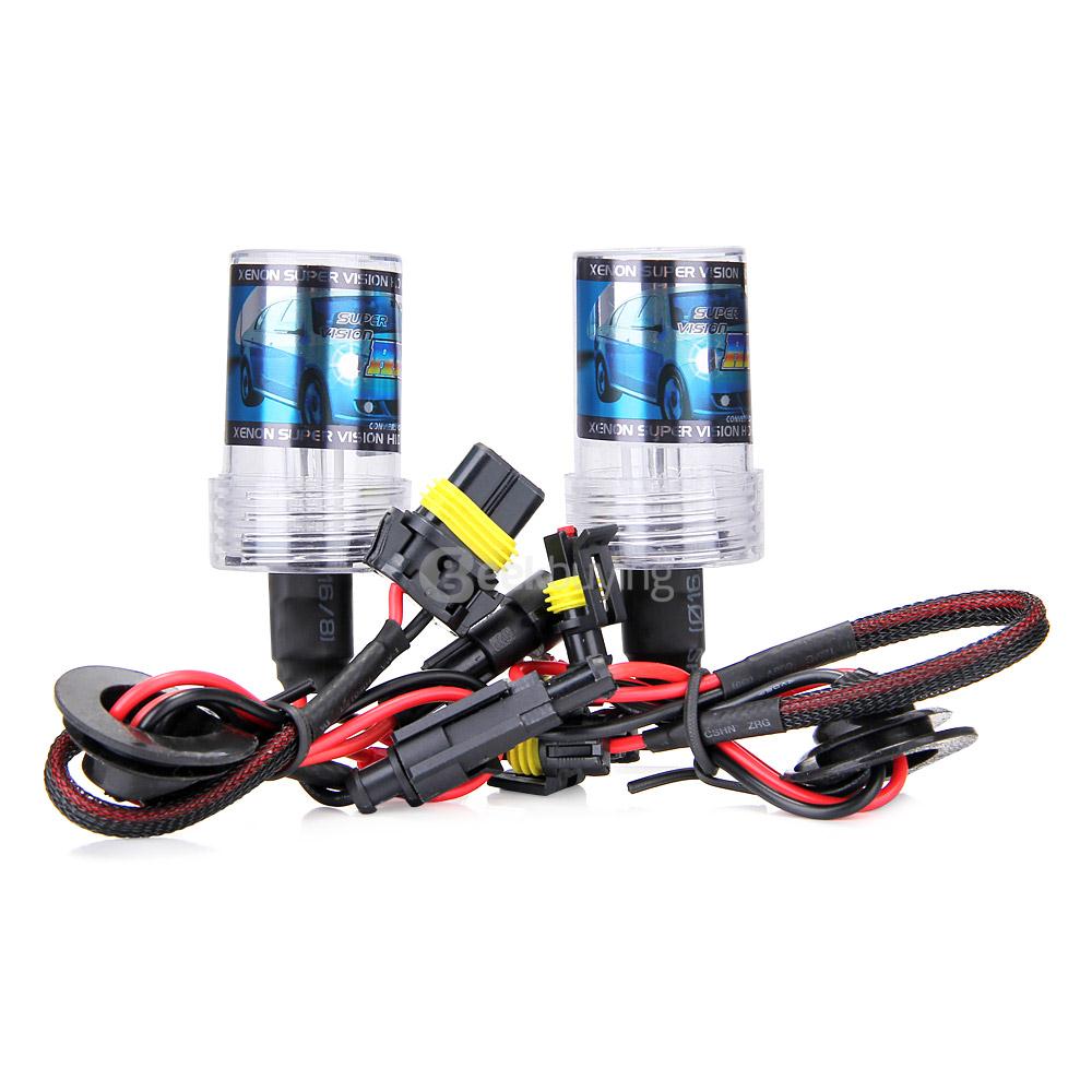 Makibes 5000K H7 55W 12V Xenon HID Kit Car Headlight Xenon Bulb Slim Ballast - Black + Silver