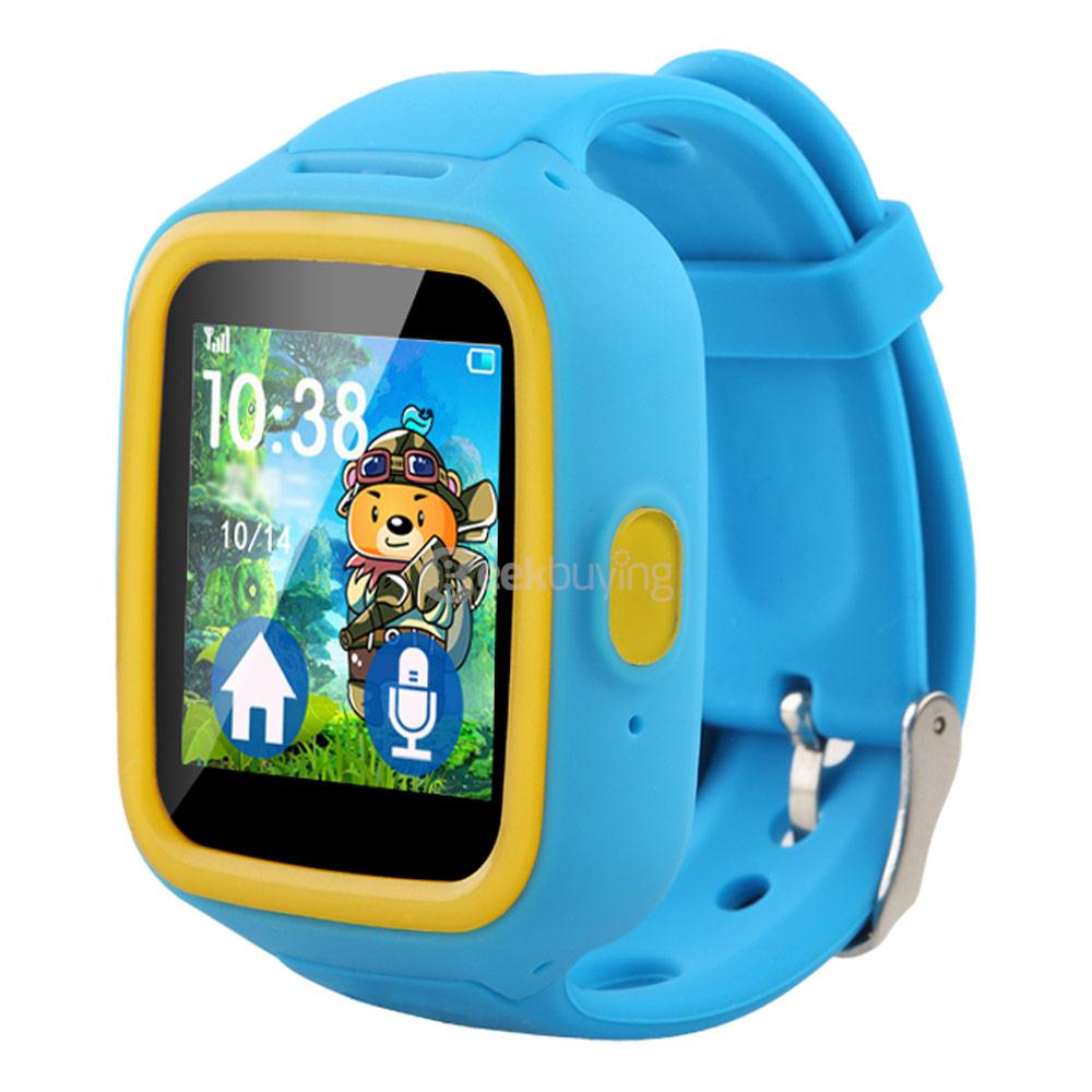 Iradish Q5 Smart Phone Watch MTK6261 GSM GPS WiFi LBS Kids Positioning Smartwatch Sports Tracker Sleep Monitor - Blue