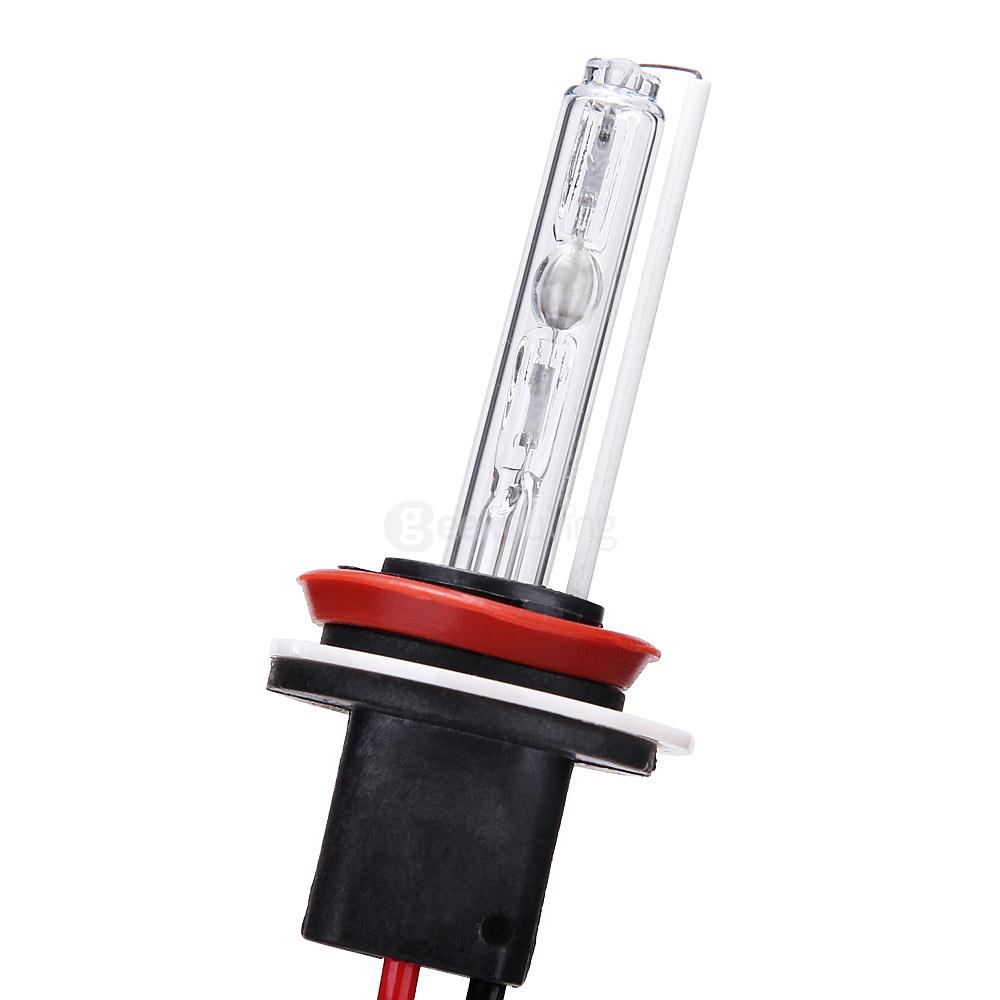 Makibes 4300K H8/H9/H11 55W 12V Xenon HID Kit Car Headlight Xenon Bulb Slim Ballast - Black + Silver