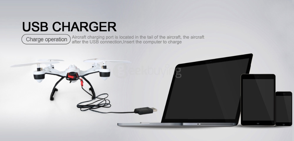 JXD 509V 0.3MP Camera Altitude Hold Mode 2.4G 4CH 6Axis Headless Mode RC Quadcopter RTF