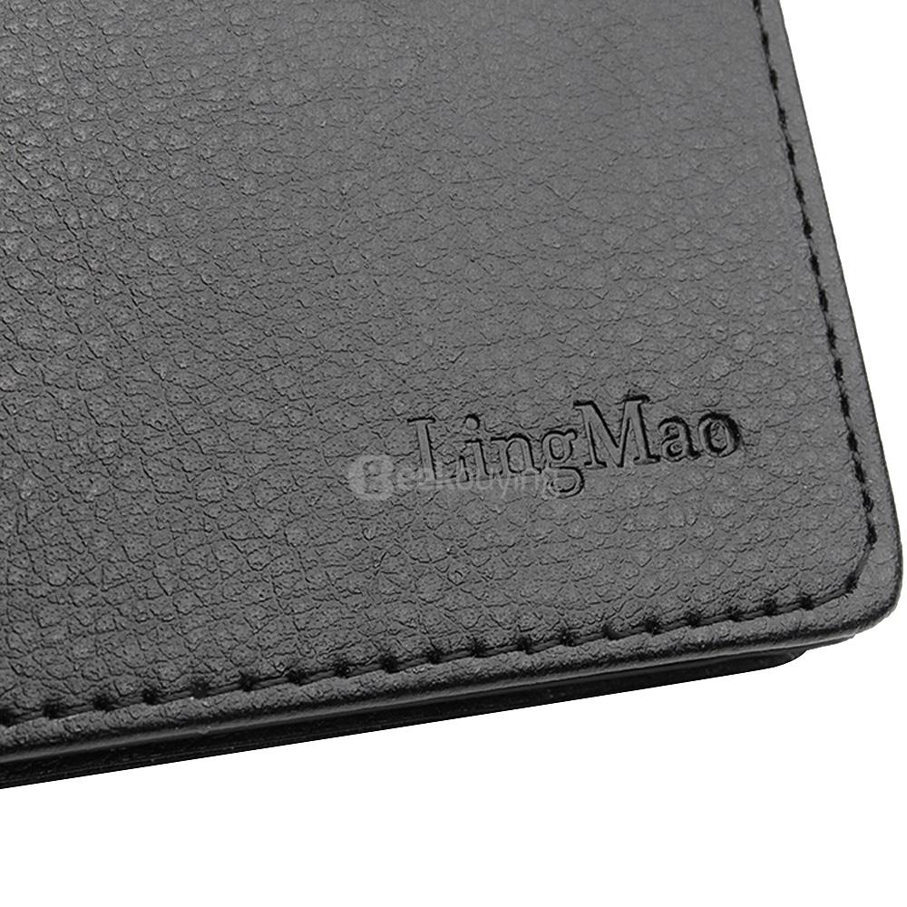 Litchi Texture Protective Hard Cover Flip Stand Leather Case for Cubot S600 Smartphone - Black