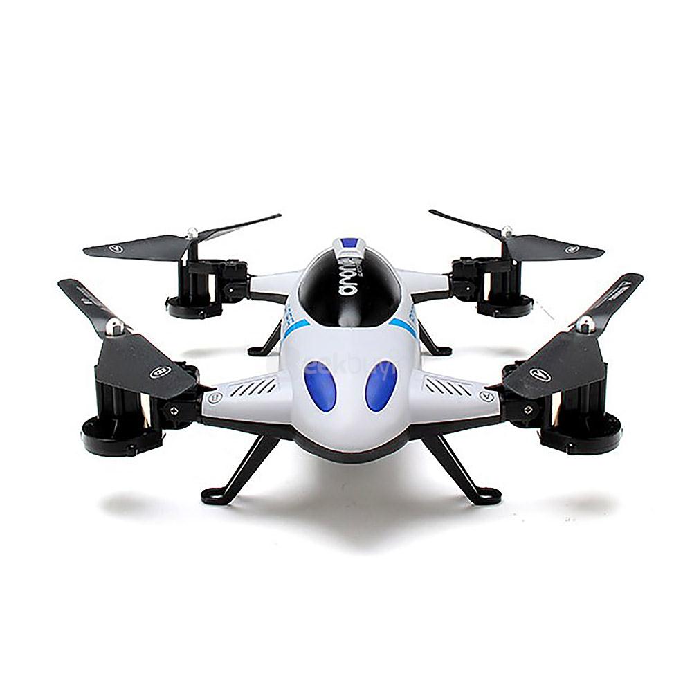 Lishitoys L6055 Land & Sky 2 in 1 Altitude Hold 3D Roll Dual Mode Flying Car RC Quadcopter RTF - White