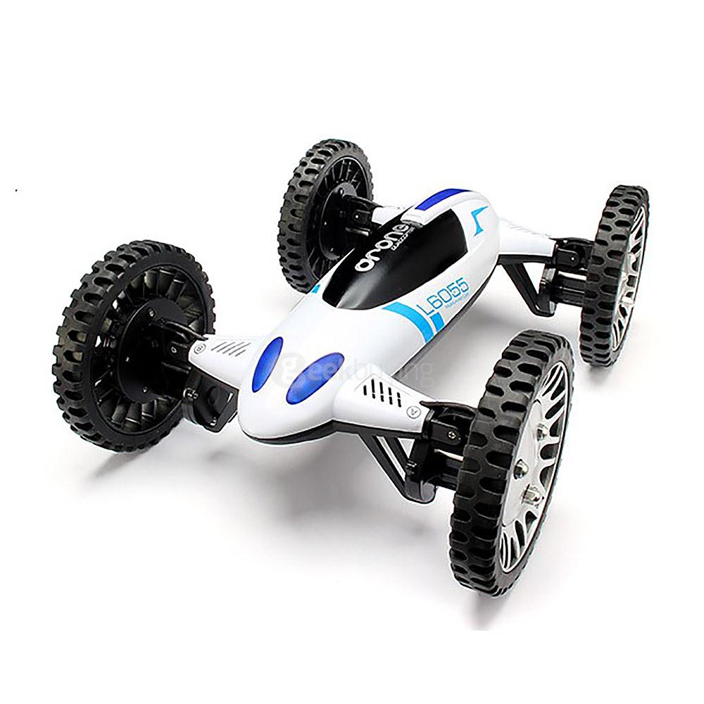Lishitoys L6055 Land & Sky 2 in 1 Altitude Hold 3D Roll Dual Mode Flying Car RC Quadcopter RTF - White