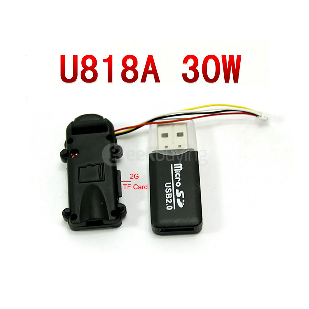 UDI U818A RC Quadcopter Spare Parts Aerial Camera Components with 2GB TF Card