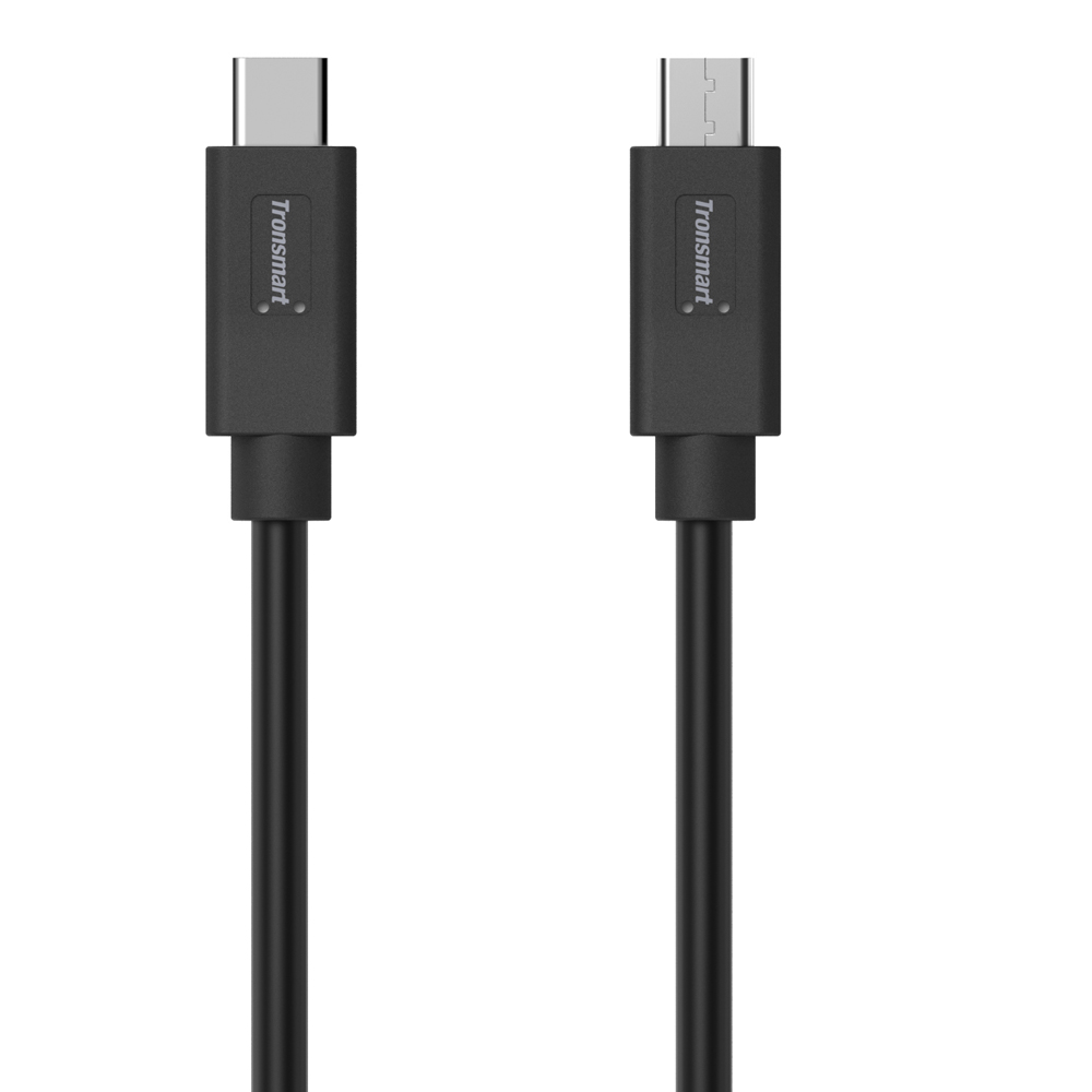 Tronsmart 3.3ft 1M USB2.0 Type C Male to Type C Male Sync&Charging Cable for Type-C Supported Devices