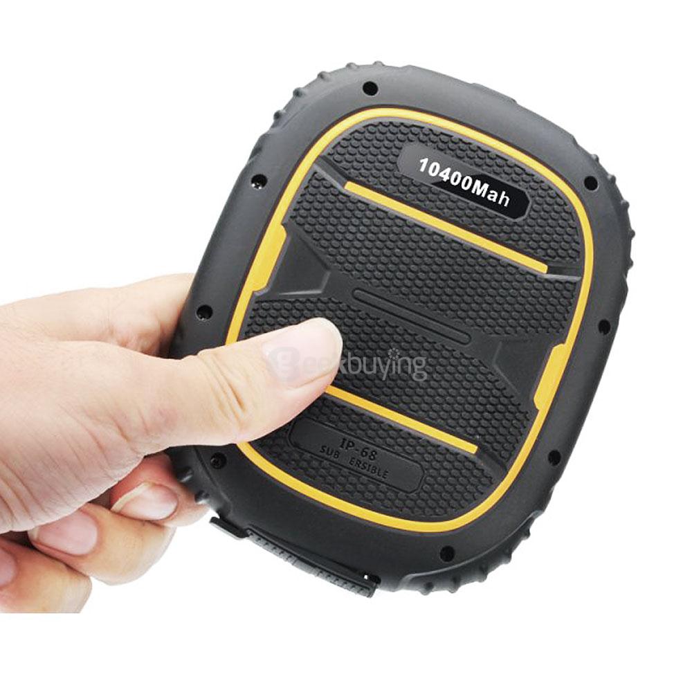 Ken Xin Da 10400mAh IP68 Rugged Power Bank with LED Power Indicator