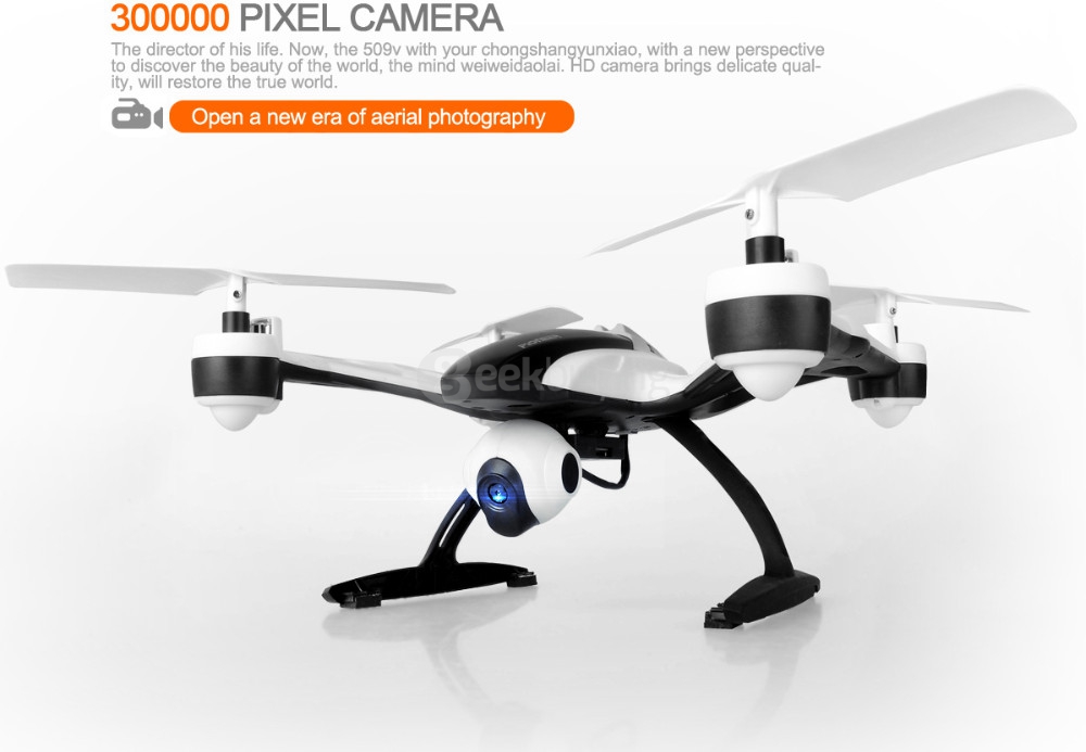 JXD 509V 0.3MP Camera Altitude Hold Mode 2.4G 4CH 6Axis Headless Mode RC Quadcopter RTF