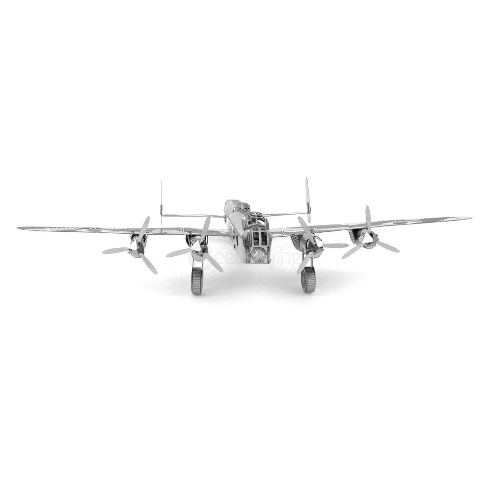 DIY Avro Lancaster 3D Puzzle Educational 3D Model - Silver