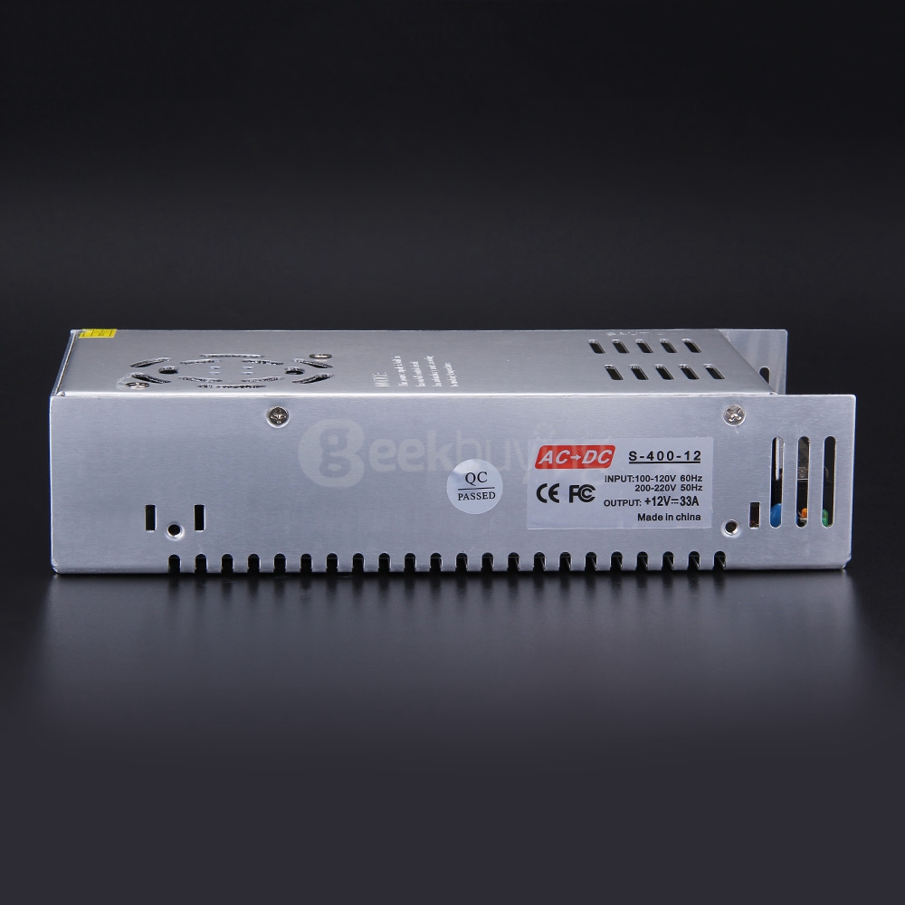 DC 12V 30A 400W Regulated Transformer Power Supply for LED Strip and Other Lamp