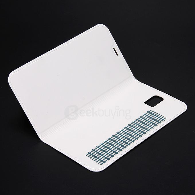 Original Flip Cover Protective Leather Case for UMI ROME UMI ROME X Smartphone - White