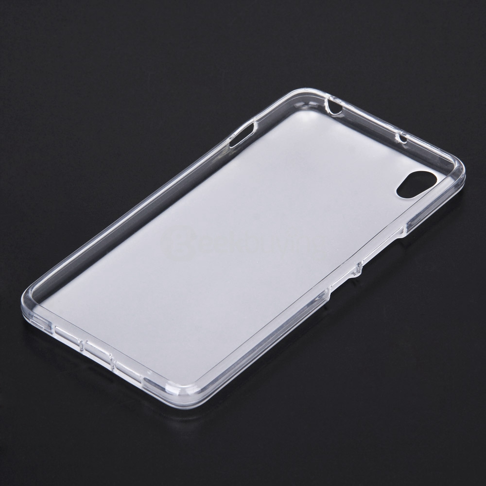 Pudding Series Protective Back Case Soft Silicone Cover for ONEPLUS X - White