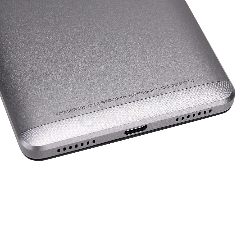 HUAWEI Honor 7 5.2inch FHD EMUI 3.1 3GB 16GB 4G LTE Smartphone Hisilicon Kirin 935 Octa Core 20.0 MP OTG Touch ID- Gray