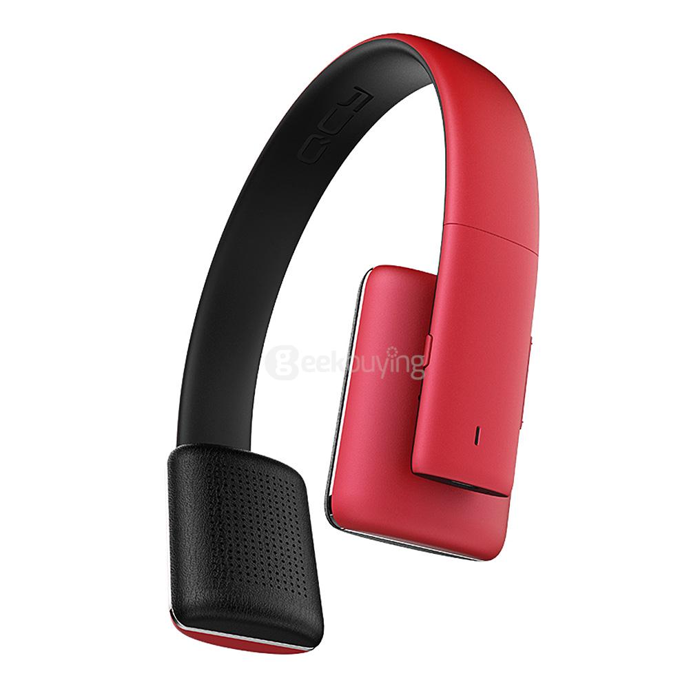 Original QCY QCY50 HiFi Stereo Headset Bluetooth 4.1 Handsfree Wireless Headphone with MIC - Red