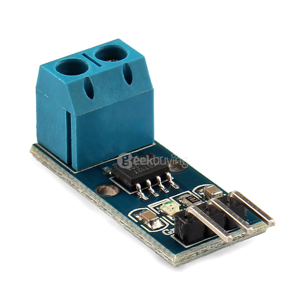 Produino ACS712ELC-20A Range ACS712 Current Sensor Module for Arduino - Blue