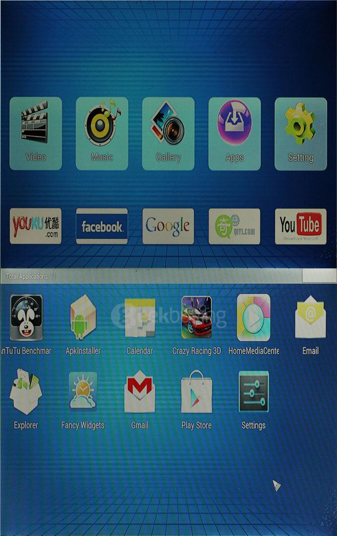 UG802 Mini PC Android 4.1 TV Box IPTV 1.2GHz Cortex-A9 Quad Core GPU 1GB RAM 4G ROM w/Wifi/External 3G/XBMC/External Camera Blue