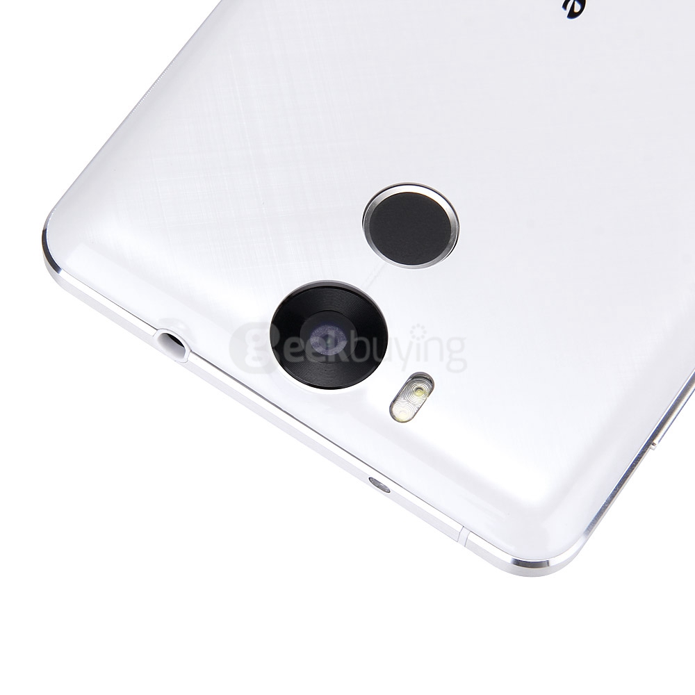 Ulefone Power 5.5inch FHD 4G LTE Android 5.1 3GB 16GB Smartphone 64bit MTK6753 Octa Core 13.0MP 6050mAh Touch ID with Silica Gel Case - White